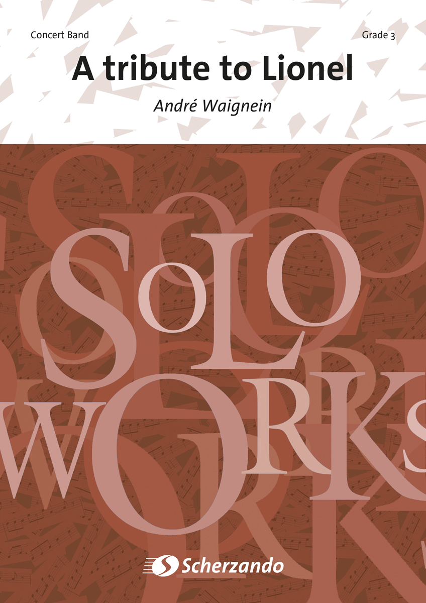 André Waignein: A Tribute to Lionel: Concert Band: Score