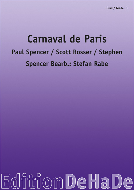Carnaval de Paris: Concert Band: Score & Parts