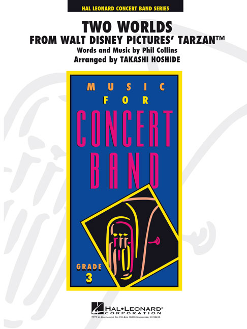 Phil Collins: Two Worlds: Concert Band: Score & Parts