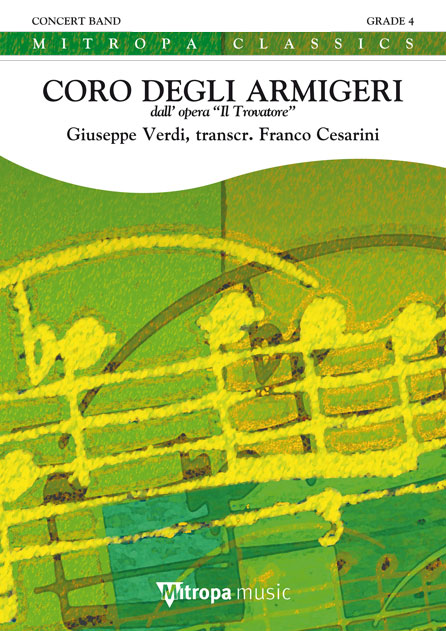 Giuseppe Verdi: Coro degli Armigeri: Concert Band: Score