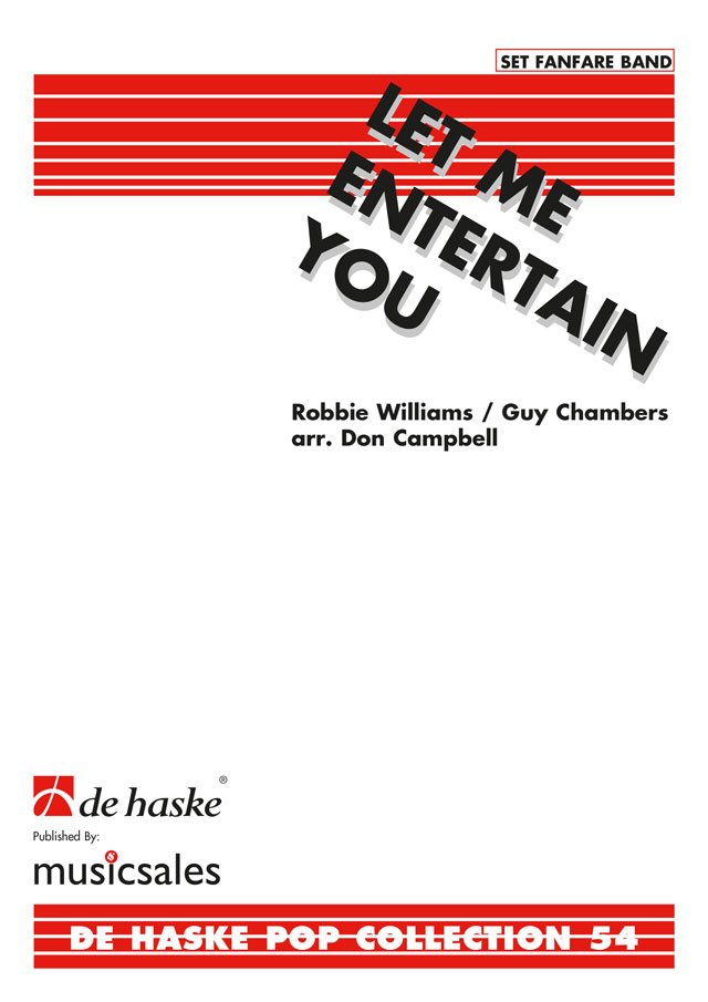 Let Me Entertain You: Fanfare Band: Score & Parts