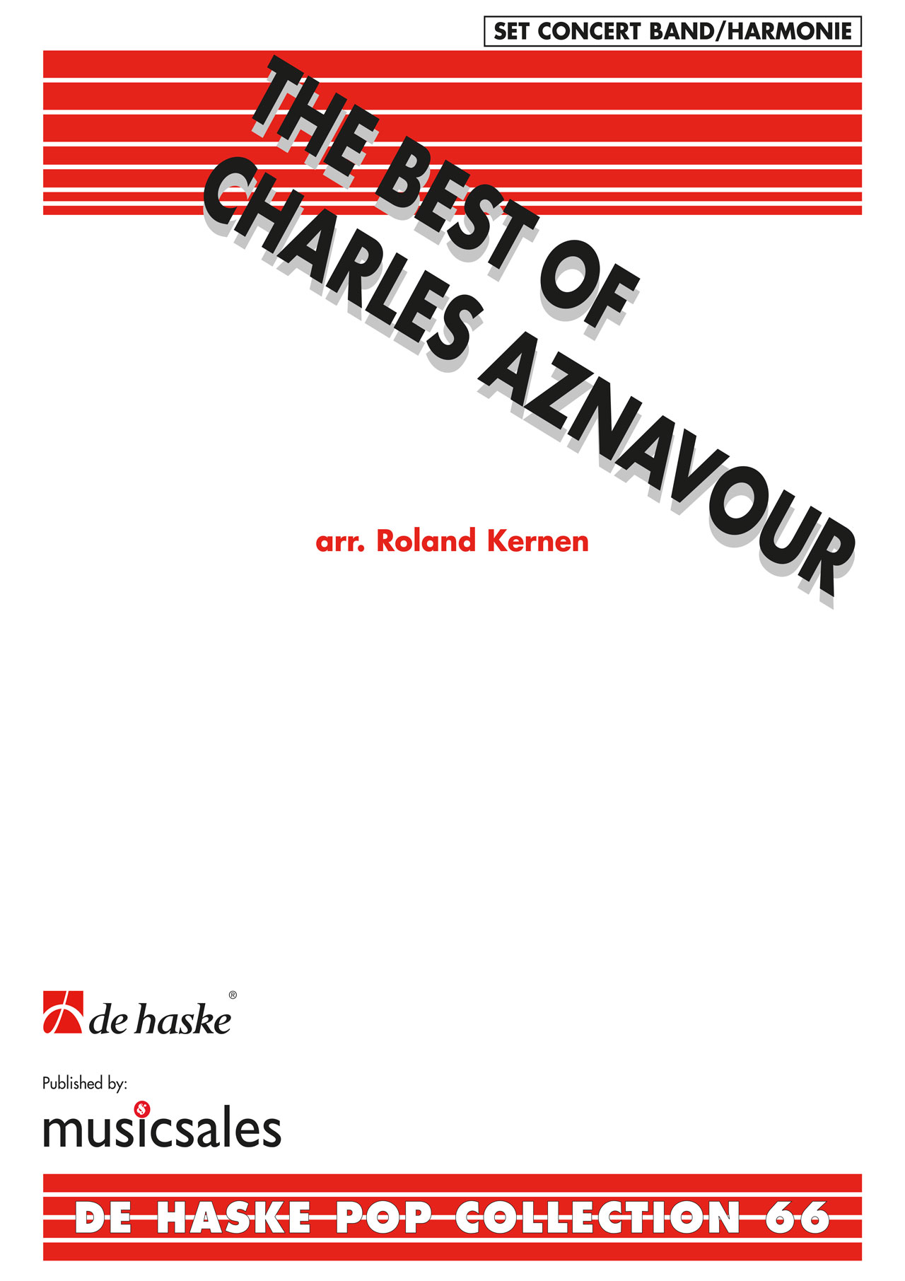 The Best of Charles Aznavour: Concert Band: Score & Parts