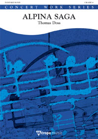 Thomas Doss: Alpina Saga: Fanfare Band: Score