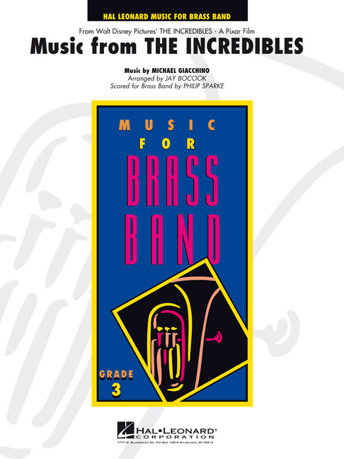 Michael Giacchino: Music from the Incredibles: Brass Band: Score