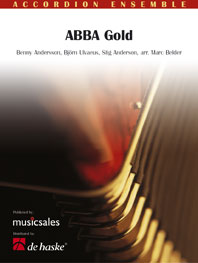 Abba Gold: Accordion Ensemble: Score & Parts