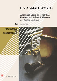 Richard M.  Sherman Robert B. Sherman: It's a Small World: Concert Band: Score &