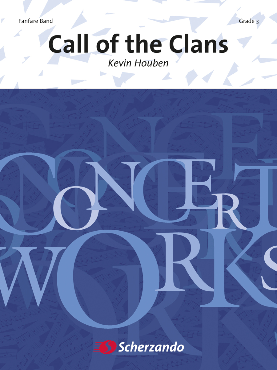 Kevin Houben: Call of the Clans: Fanfare Band: Score & Parts
