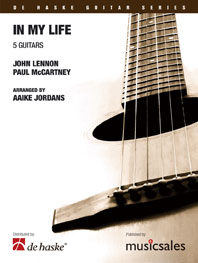 John Lennon Paul McCartney: In my Life: Guitar Ensemble: Score & Parts