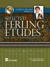 Nobuya Sugawa: Selected Ferling Etudes: Alto Saxophone: Instrumental Collection