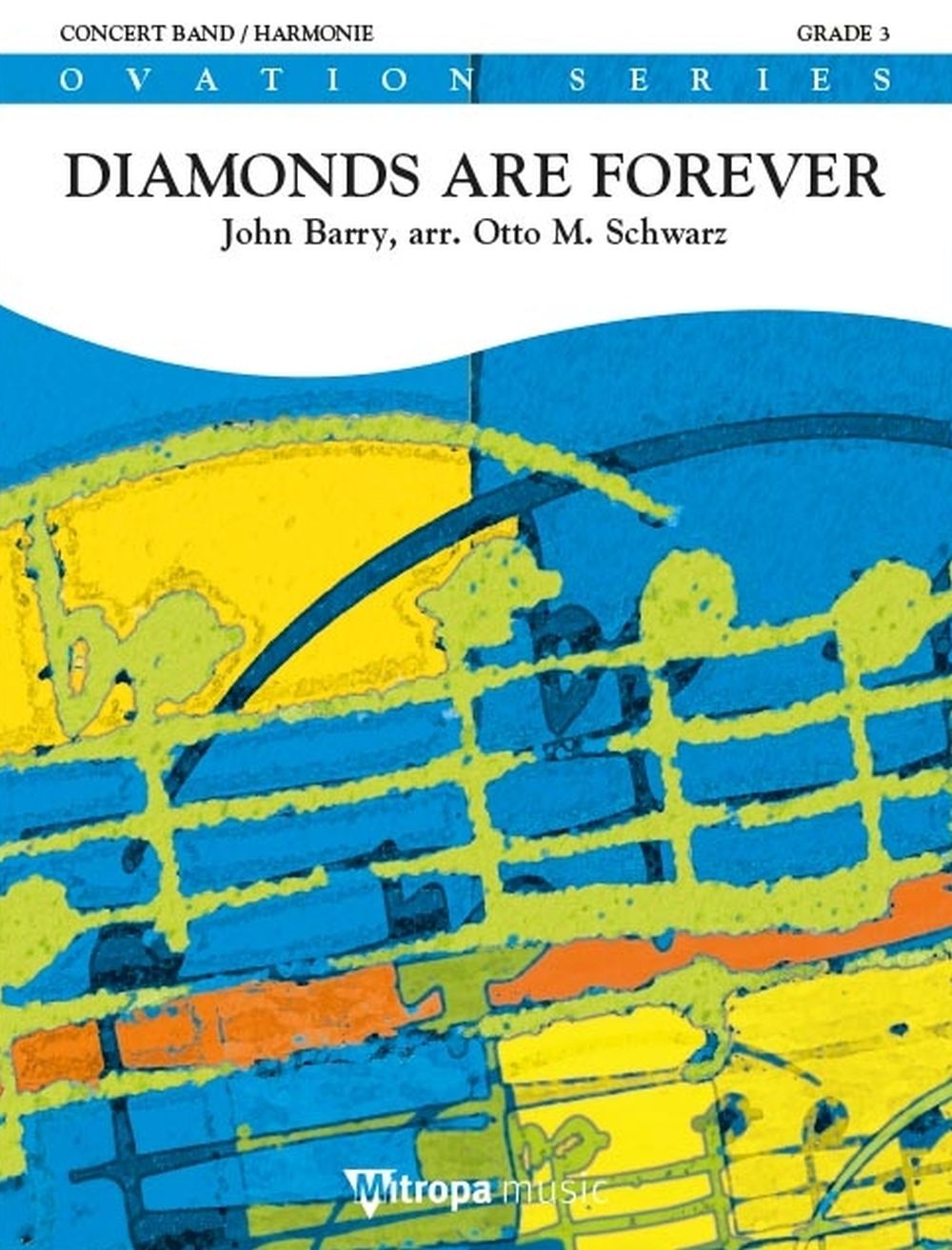 John Barry: Diamonds Are Forever: Concert Band: Score & Parts