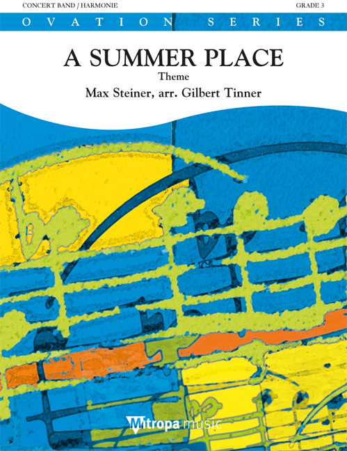 Max Steiner: A Summer Place: Concert Band: Score & Parts