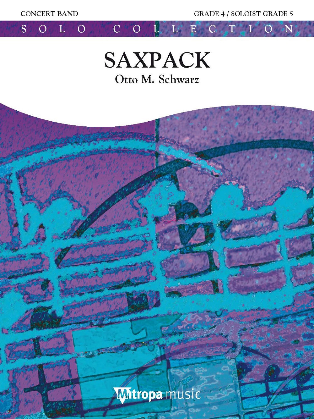 Otto M. Schwarz: Saxpack: Concert Band: Score & Parts