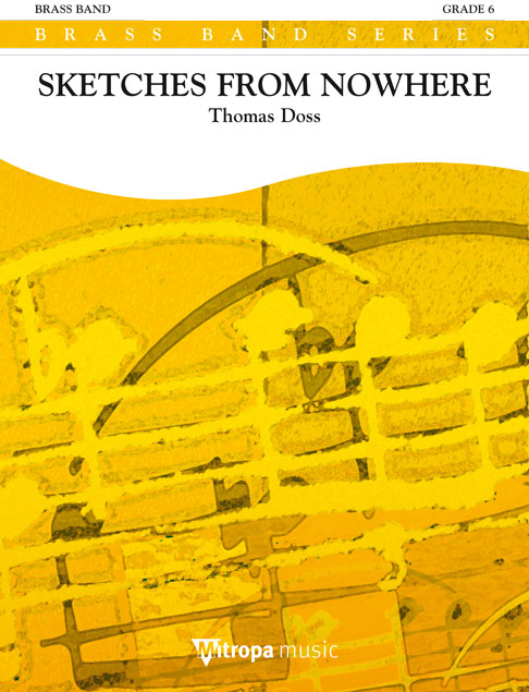 Thomas Doss: Sketches from Nowhere: Brass Band: Score