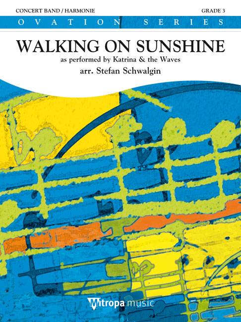 Kimberley Rew: Walking on Sunshine: Concert Band: Score & Parts