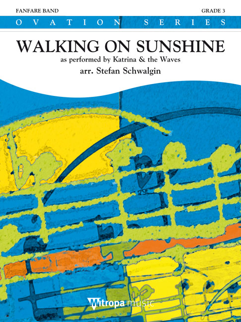 Kimberley Rew: Walking on Sunshine: Fanfare Band: Score