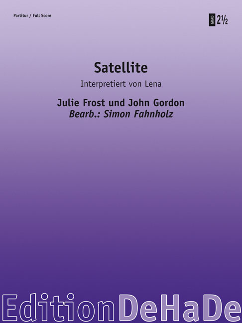John Gordon Julie Frost: Satellite: Concert Band: Score