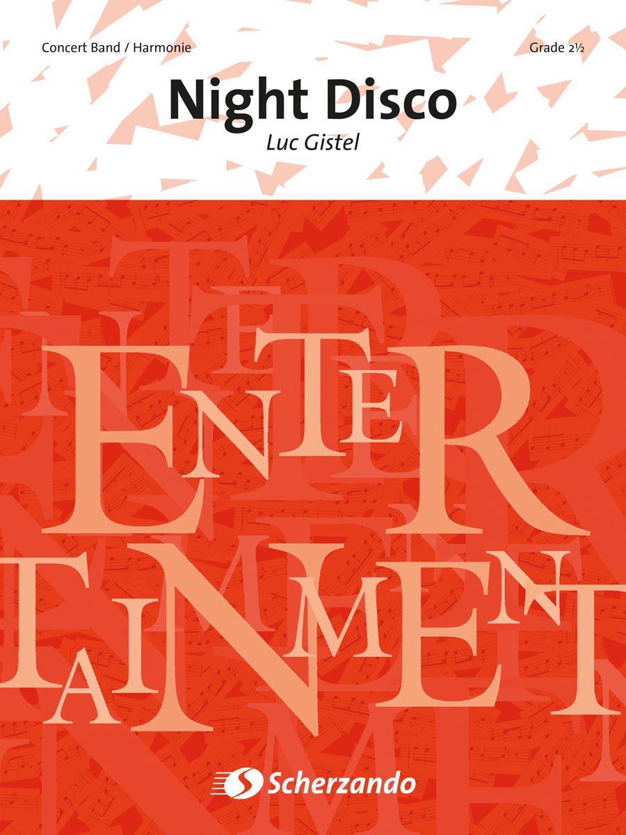 Luc Gistel: Night Disco: Concert Band: Score