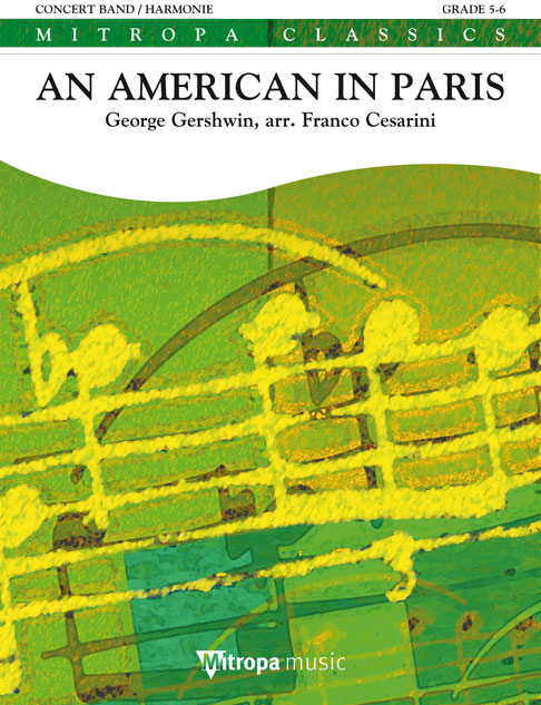 George Gershwin: An American in Paris: Concert Band: Score & Parts
