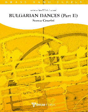 Franco Cesarini: Bulgarian Dances (Part II): Brass Band: Score & Parts