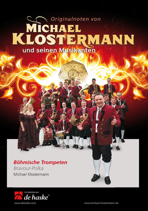 Michael Klostermann: Bhmische Trompeten: Concert Band: Score
