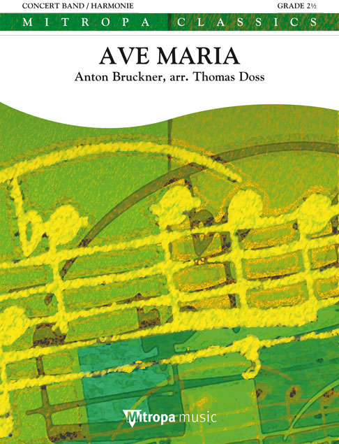 Anton Bruckner: Ave Maria: Concert Band: Score & Parts