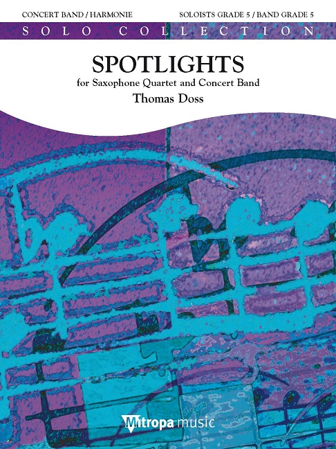 Thomas Doss: Spotlights: Concert Band: Score & Parts
