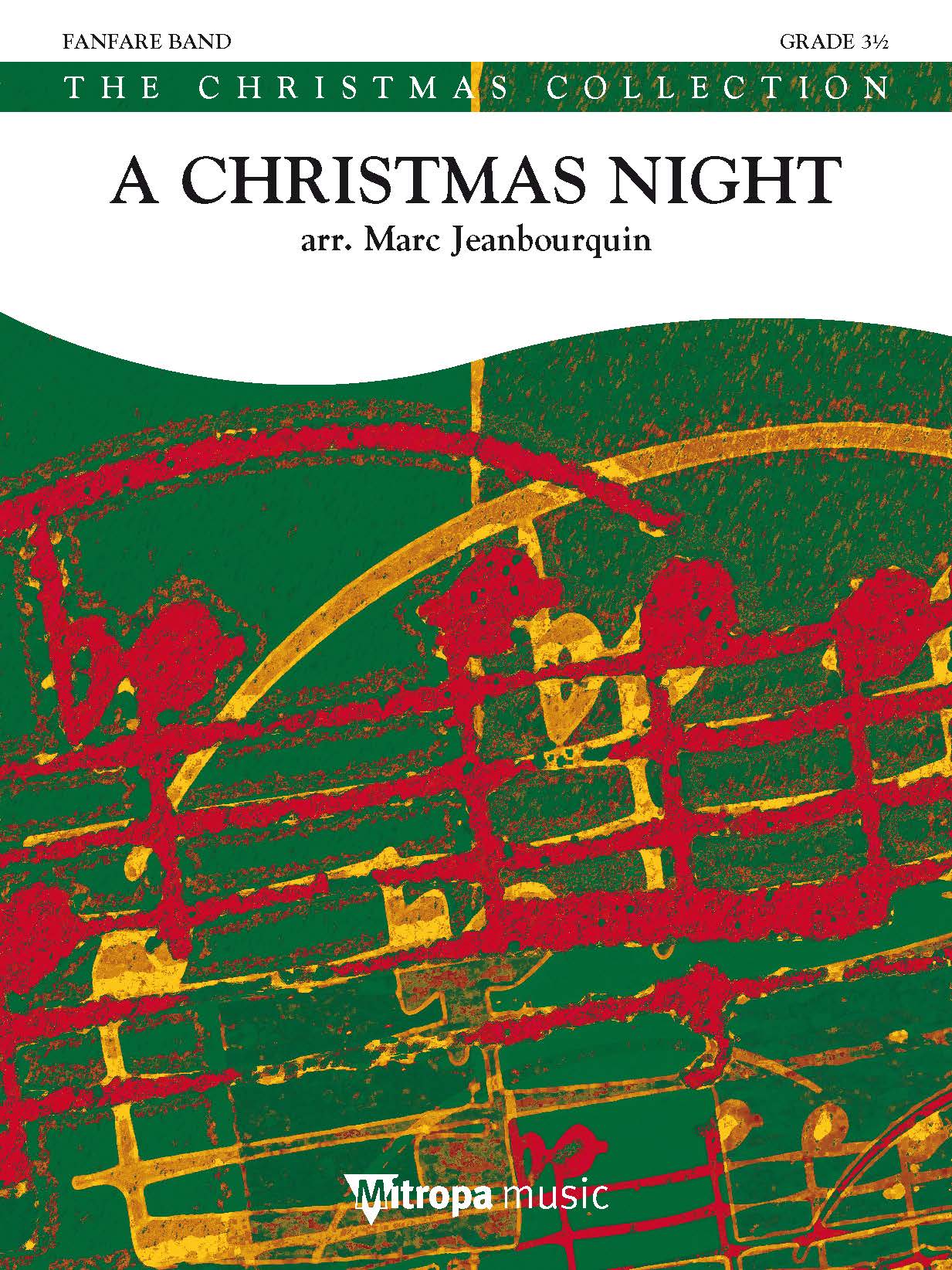 A Christmas Night: Fanfare Band: Score