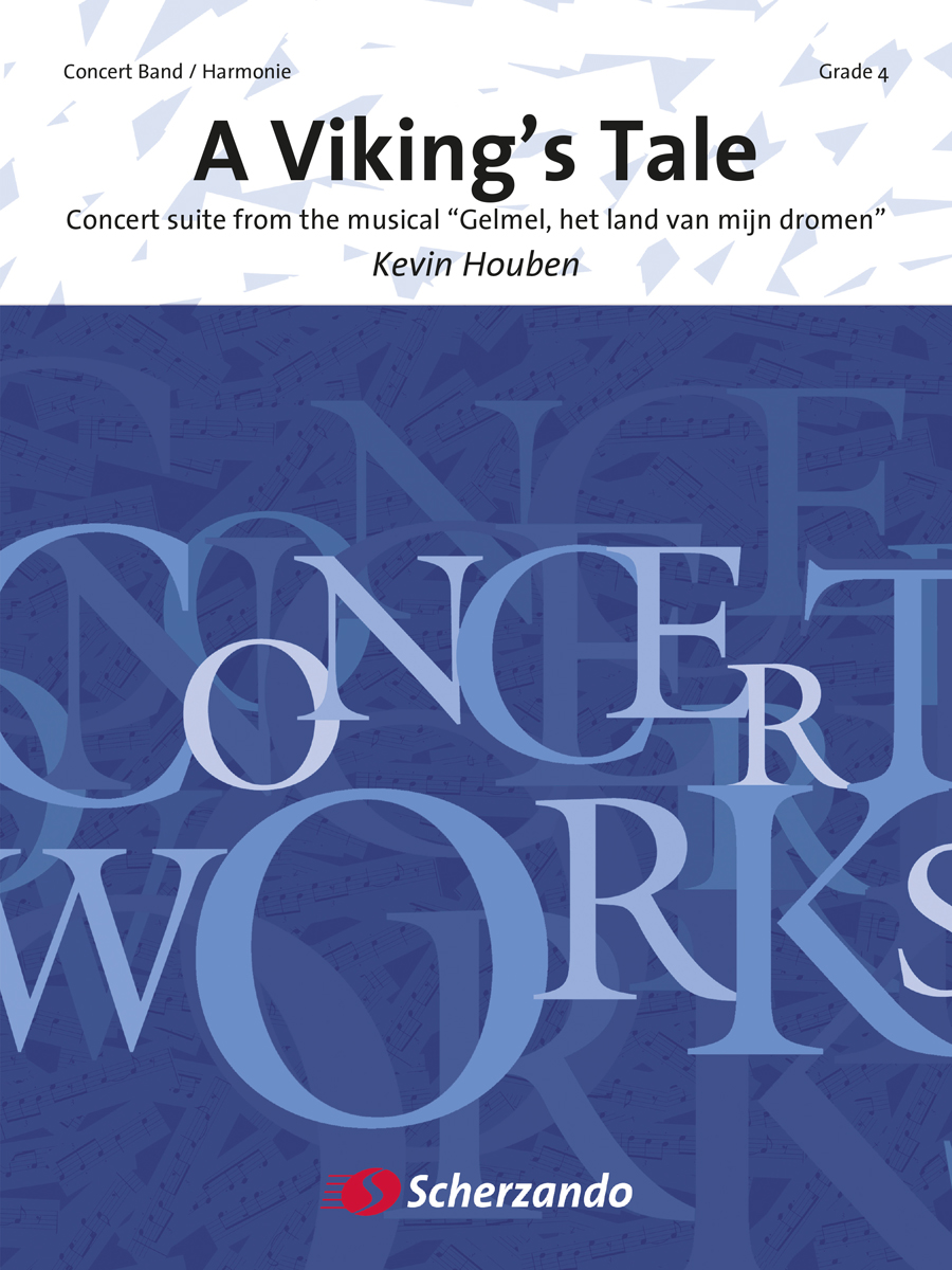 Kevin Houben: A Viking's Tale: Concert Band: Score & Parts