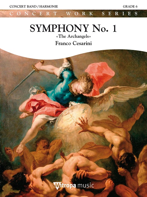 Franco Cesarini: Symphony No. 1 - The Archangels: Concert Band: Score