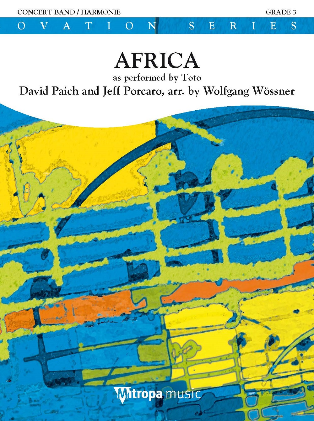 David Paich Jeff Porcaro: Africa: Concert Band: Score & Parts