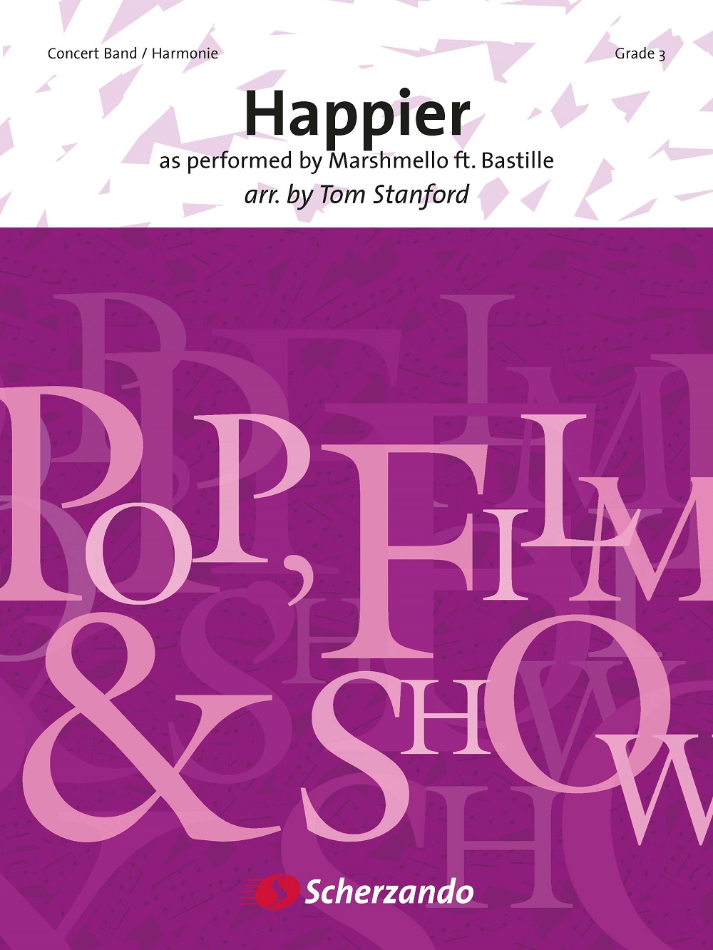 Happier: Concert Band: Score & Parts