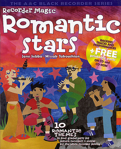 Missak Takoushian: Recorder Magic Romantic Stars: Descant Recorder: Score and