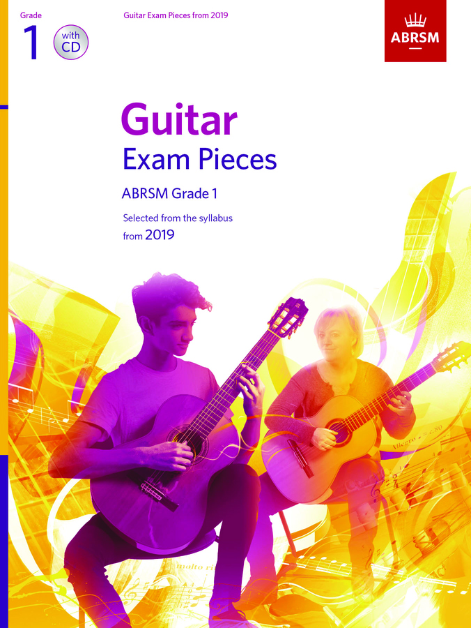Guitar Exam Pieces From 2019 Grade 1 + CD: Guitar: Instrumental Tutor