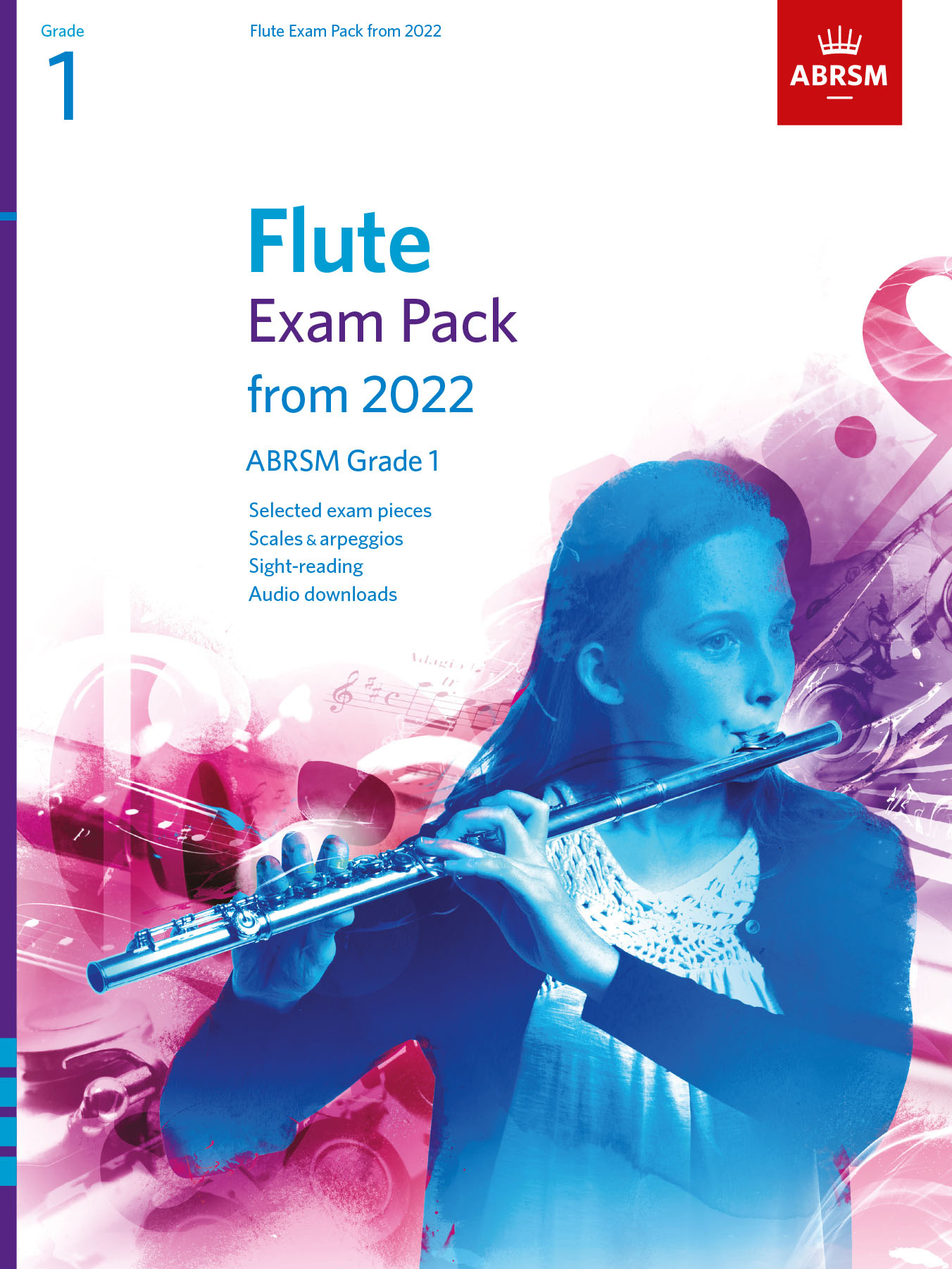 Flute Exam Pack 2022-2025 Grade 1: Flute Solo: Instrumental Tutor