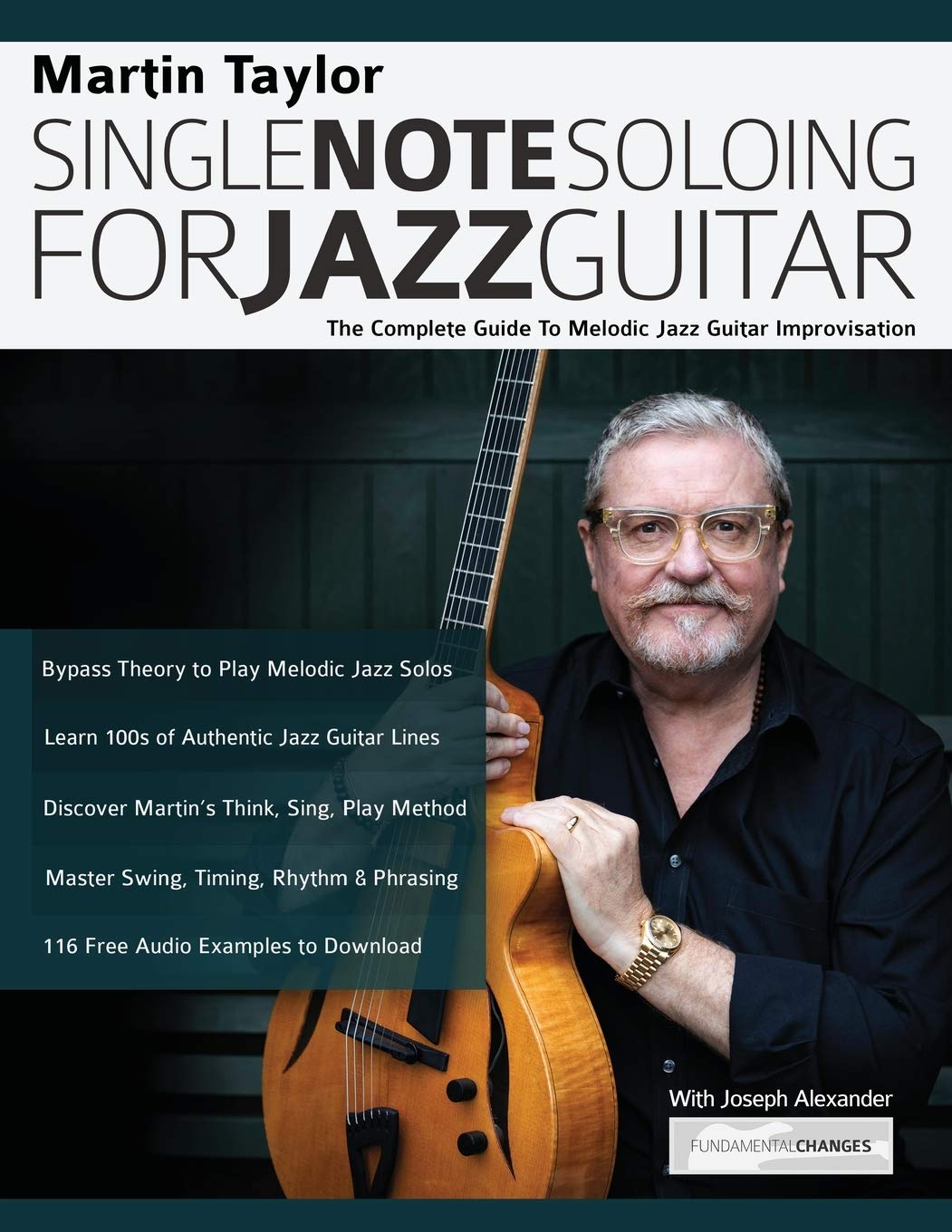 Martin Taylor: Single Note Soloing for Jazz Guitar: Guitar: Instrumental Tutor