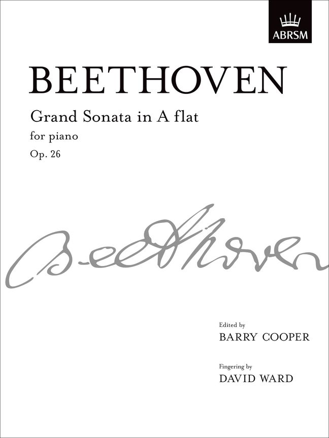Ludwig van Beethoven: Grand Sonata In A Flat Op.26: Piano: Instrumental Work