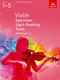 Violin Specimen Sight-Reading Tests Grades 1-5: Violin: Instrumental Reference