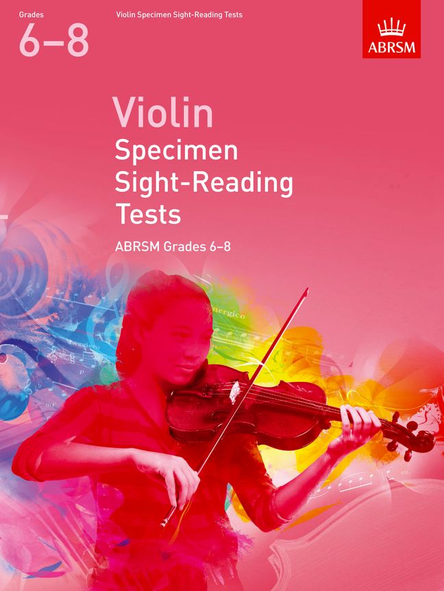 Violin Specimen Sight-Reading Tests Grades 6-8: Violin: Instrumental Reference