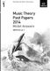 Music Theory Past Papers 2014 Model Answers  Gr 1: Theory