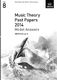 Music Theory Past Papers 2014 Model Answers  Gr 8: Theory
