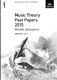 Jeremy Hughes: ABRSM Music Theory Past Papers 2015: Model A. GR.1: Instrumental