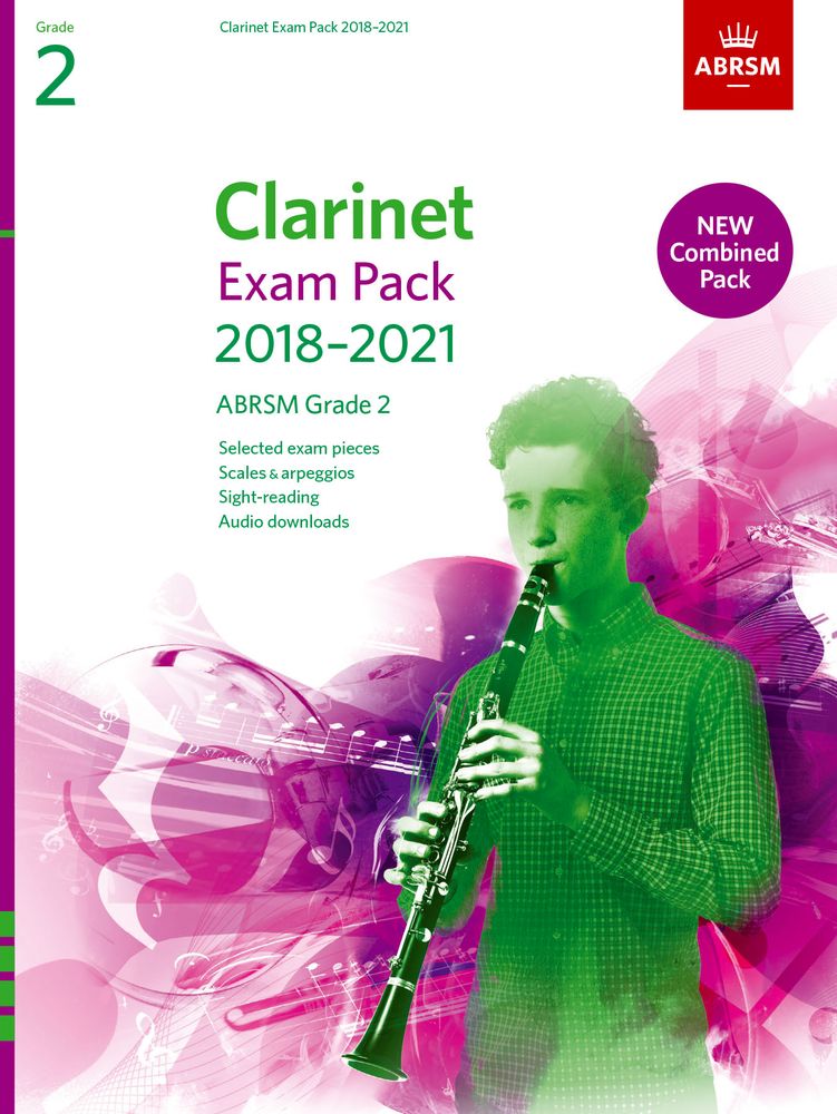 Clarinet Exam Pack 2018-2021 Grade 2: Clarinet: Instrumental Tutor