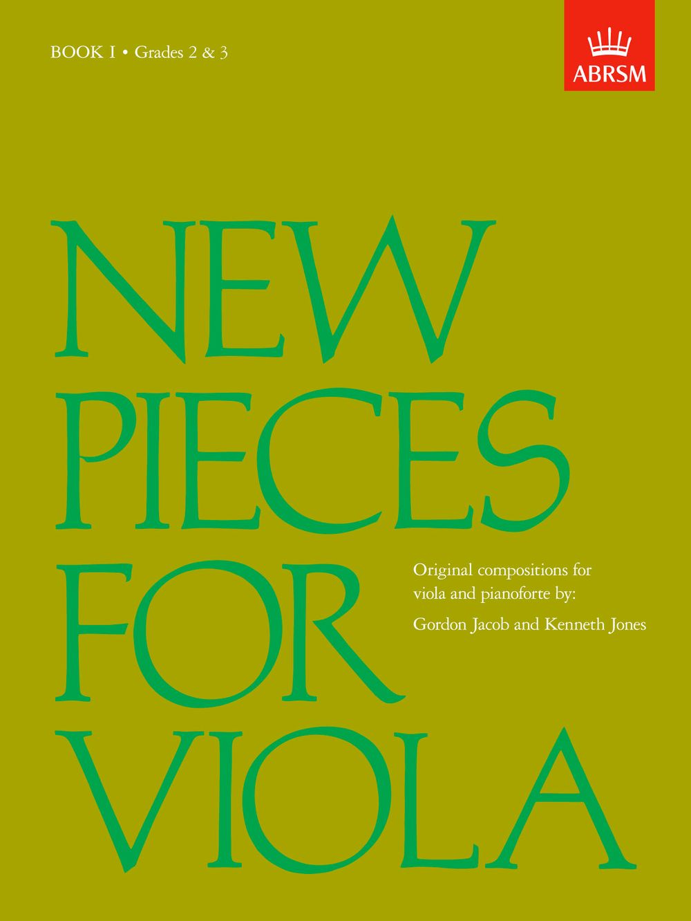 New Pieces for Viola  Book I: Viola: Instrumental Album