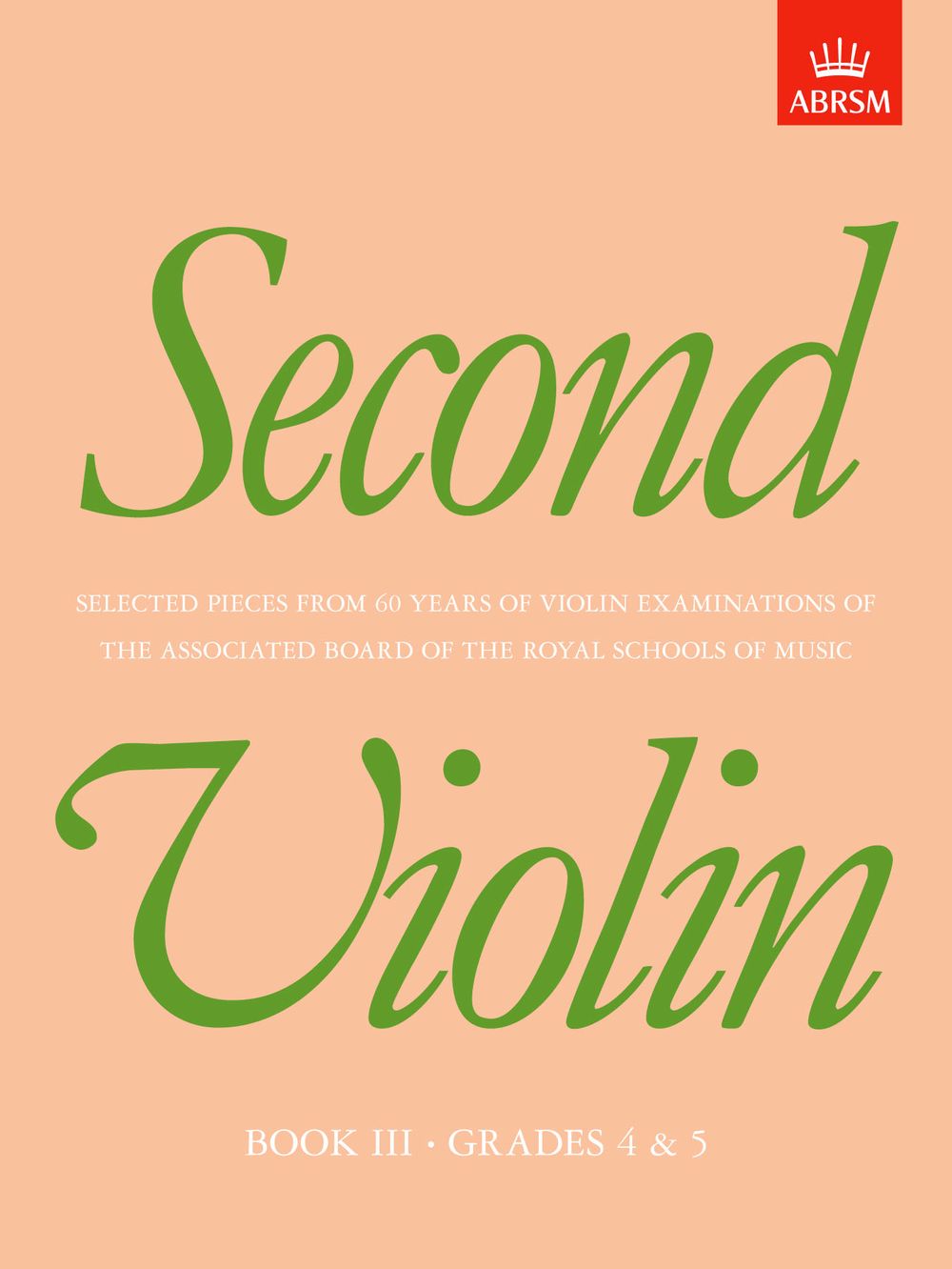 Second Violin  Book III: Violin: Instrumental Work