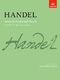 Georg Friedrich Hndel: Selected Keyboard Works Book III: Piano: Instrumental