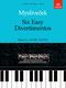 Josef Myslivecek: Myslivecek: Six Easy Divertimentos: Piano: Instrumental Album