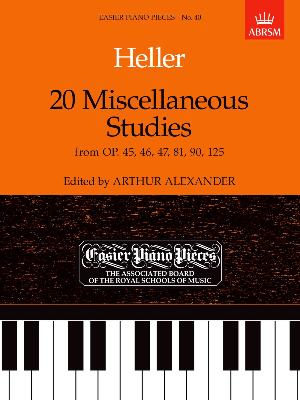 Stephen Heller: 20 Miscellaneous Studies: Piano: Study