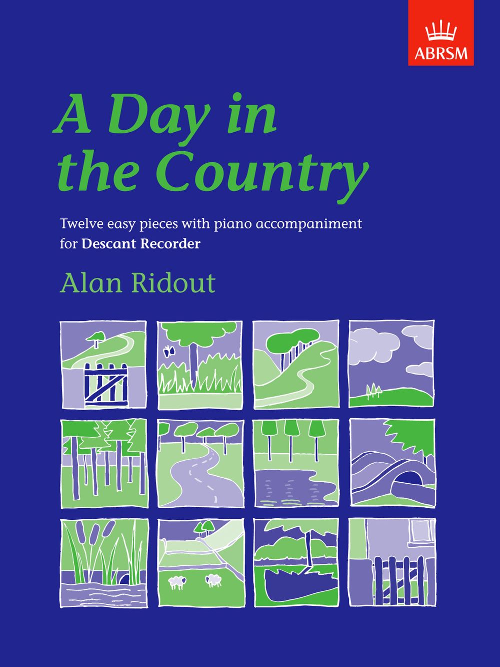 Alan Ridout: A Day in the Country: Descant Recorder: Score and Parts