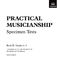 Practical Musicianship Specimen Tests  Grades 6-8: Theory
