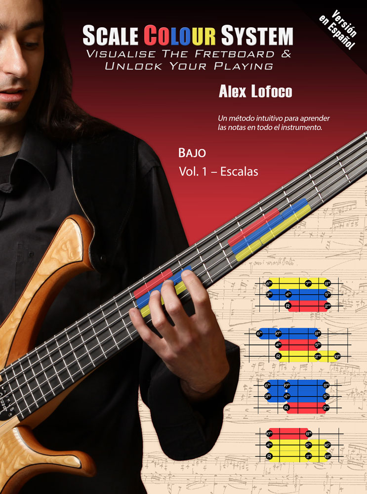 Alex Lofoco: Scale Colour System Bajo  Vol.1: Bass Guitar Solo: Instrumental